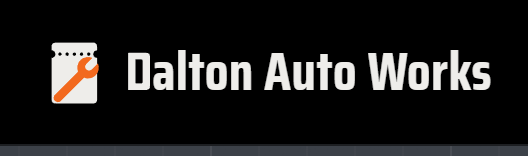 The Dalton Auto Works sign
