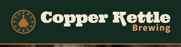 The Copper Kettle Brewing sign