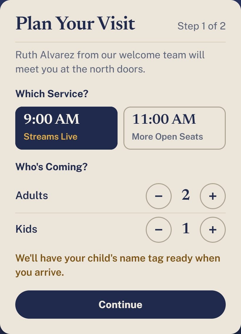 The Visit Planner