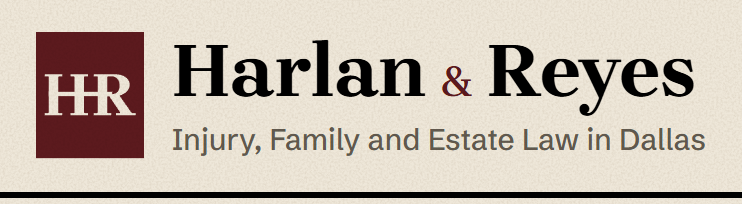 The Harlan & Reyes sign