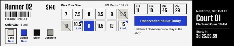 The Pick Your Size