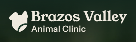 The Brazos Valley Animal Clinic sign