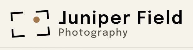 The Juniper Field Photography sign